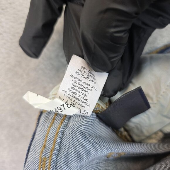 Madewell Skinny Skinny Jeans Womens 27 Blue Stretch Distressed Denim Mid Rise - Picture 11 of 12